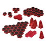 Heroscape Expansion du terrain The Lava Fields of Valhalla *ANGLAIS*