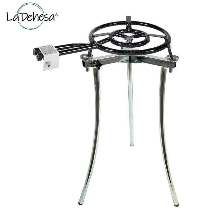 La Dehesa Trépied Réglable pour Brûleur 72x11x36 cm Métal Argent (Set de 4) La Dehesa Trépied Réglable pour Brûleur 72x11x36 cm Métal Argent (Set de 4)