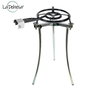 La Dehesa Trépied Réglable pour Brûleur 72x11x36 cm Métal Argent (Set de 4)