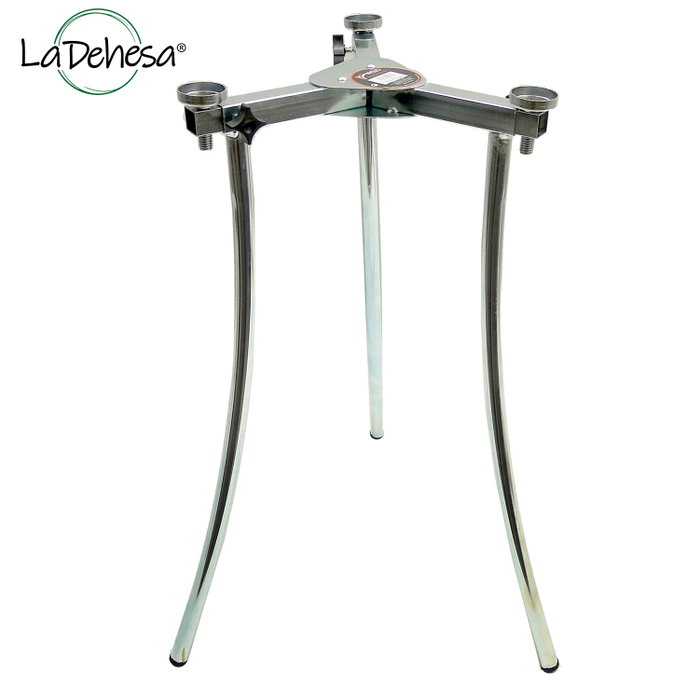 La Dehesa Trépied Réglable pour Brûleur 72x11x36 cm Métal Argent (Set de 4) La Dehesa Trépied Réglable pour Brûleur 72x11x36 cm Métal Argent (Set de 4)