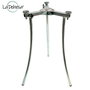 La Dehesa Trépied Réglable pour Brûleur 72x11x36 cm Métal Argent (Set de 4)