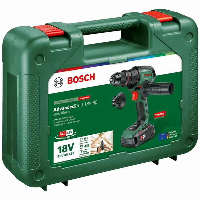 Bosch AdvancedDrill 18V-80 QuickSnap Perceuse-visseuse sans fil Bosch AdvancedDrill 18V-80 QuickSnap Perceuse-visseuse sans fil