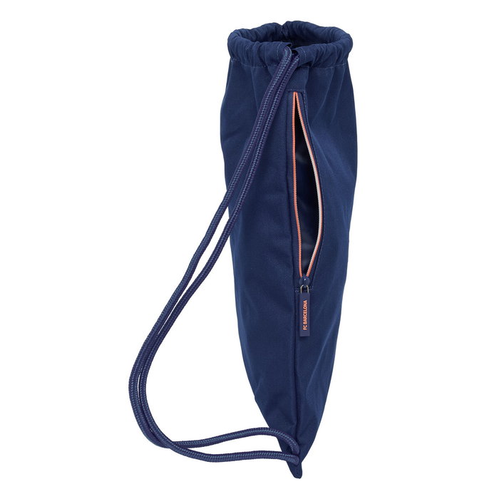Sac à dos serré par des ficelles F.C. Barcelona Blue marine 35 x 40 x 1 cm