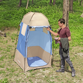 Bestway 68002 Tente en Fibre de Verre 110x110x190 cm Camping