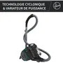 Candy CAF34HM Aspirateur Traîneau Sans Sac 800 W - Capacité 2,5 L - Filtre HEPA 13 Lavable - Technologie Cyclonique - Brosse Combinée