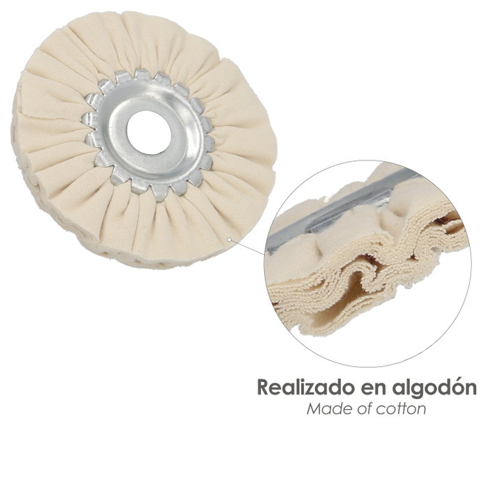 WOLFPACK LINEA PROFESIONAL Disque de polissage en tissu Ø 150 mm