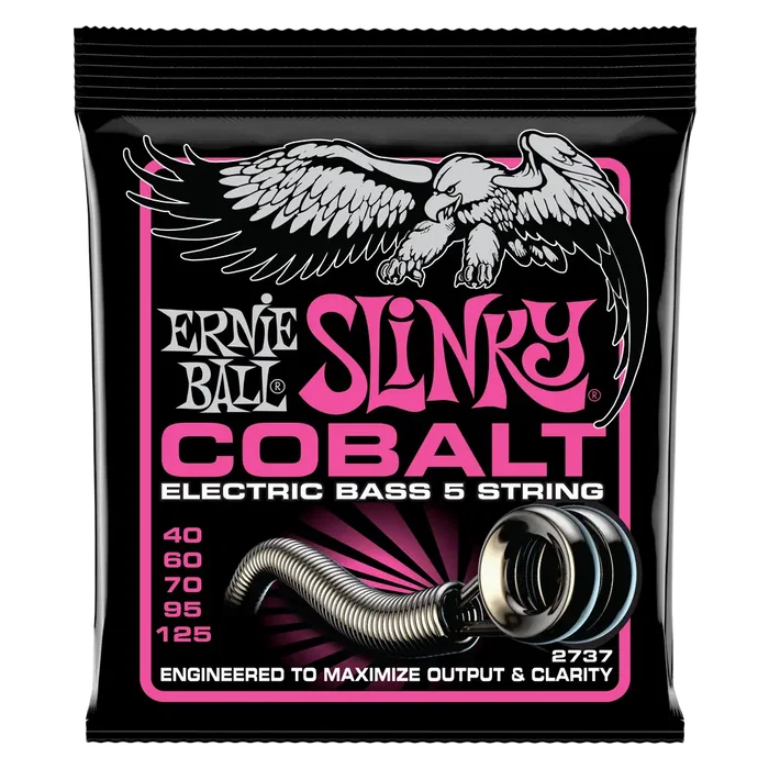 Ernieball Cobalt Slinky 5 ST 40-125 Jeu de cordes basse électrique
