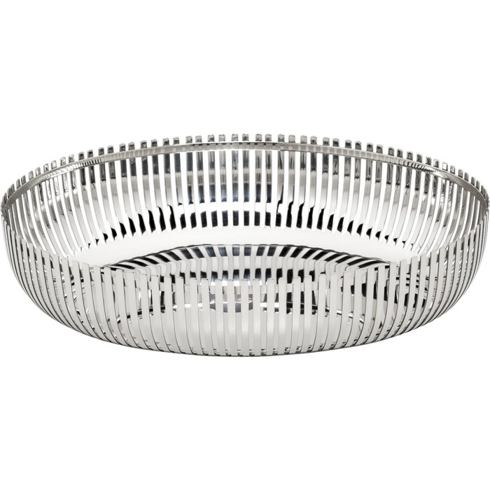 Alessi Panier Oval en Acier Inoxydable 18/10 26 cm PCH06/26