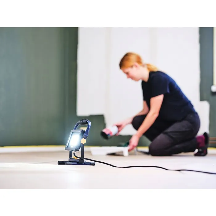 Rapid - Lampe de chantier/projecteur LED The Painter - 2000 Lumens, IP65, 6000 Kelvins, verre dépoli anti-éblouissement - (5001729)