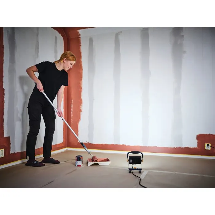 Rapid - Lampe de chantier/projecteur LED The Painter - 2000 Lumens, IP65, 6000 Kelvins, verre dépoli anti-éblouissement - (5001729)