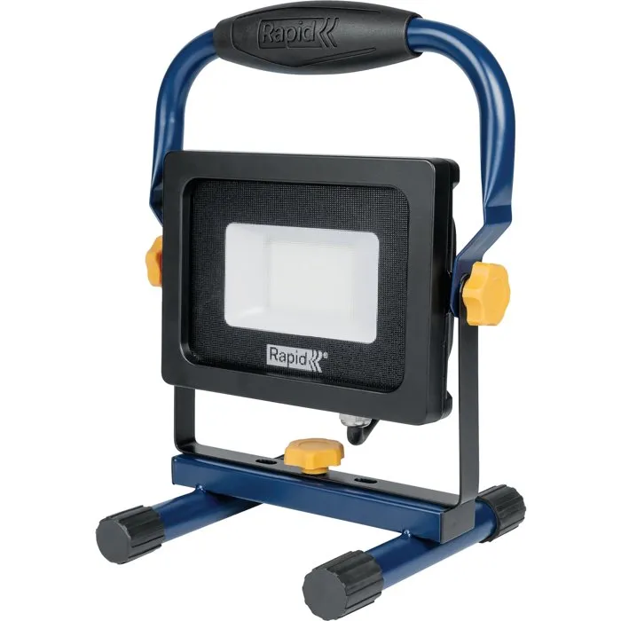 Rapid - Lampe de chantier/projecteur LED The Painter - 2000 Lumens, IP65, 6000 Kelvins, verre dépoli anti-éblouissement - (5001729)