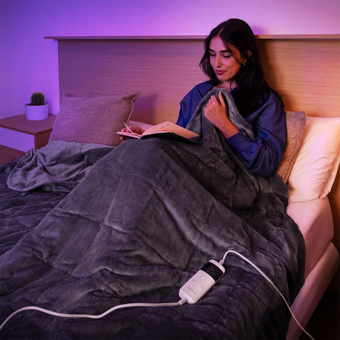 Couverture Chauffante Cecotec HeatConfort Gris 200 W