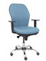 PIQUERAS Y CRESPO Chaise de Bureau Jorquera Synchro Bleu ciel