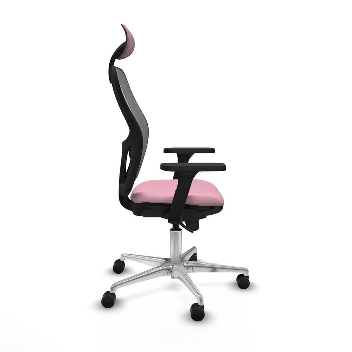 Piqueras y Crespo 3D086N1 Chaise de Bureau avec Appui-tête Rose Piqueras y Crespo 3D086N1 Chaise de Bureau avec Appui-tête Rose