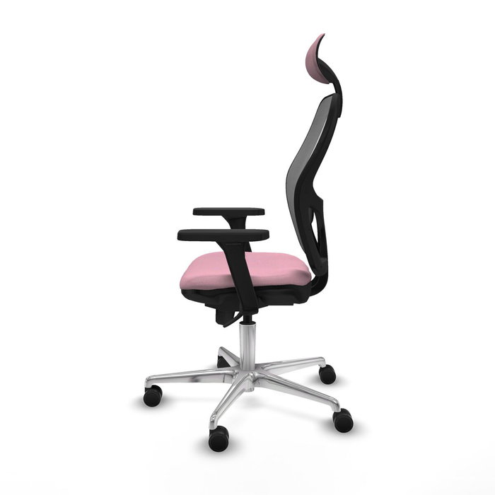 Piqueras y Crespo 3D086N1 Chaise de Bureau avec Appui-tête Rose Piqueras y Crespo 3D086N1 Chaise de Bureau avec Appui-tête Rose