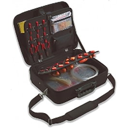 DUVER PLAPC100E Valise à outils plate, coffret de rangement pour outils