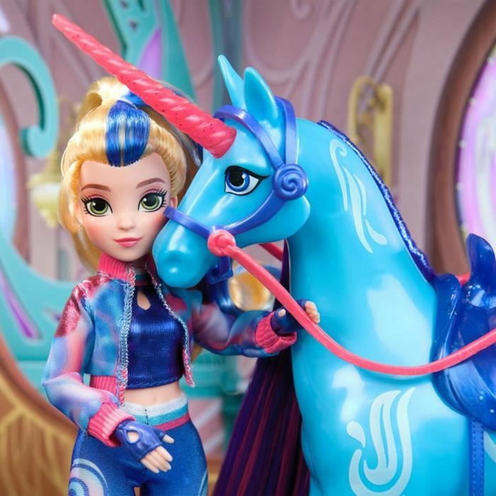 Spin Master Unicorn Academy - Licorne 28cm Leaf ou River - Modèle Aléatoire