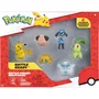 Pokemon Coffret de 6 figurines de combat - Pikachu et amis - 5 cm