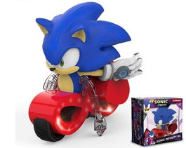Ninco Sonic Moto Radio-Commandée avec LED, Inclinable, 25x15x25 cm - Jouet Radiocommandé