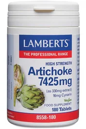 LAMBERTS Artichoke Alcachofa (Ibisene) 180 comprimés Complément Alimentaire Artichaut