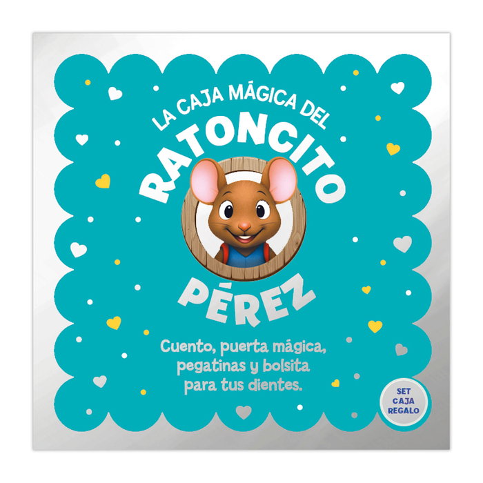 Imagiland Coffret Magique du Ratoncito Pérez - Livre, Lettre, Porte en Bois et Décorations - Jeu Éducatif Enfant +3 Ans