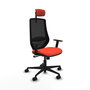 Chaise de Bureau Piqueras y Crespo D036N2W Orange Foncé