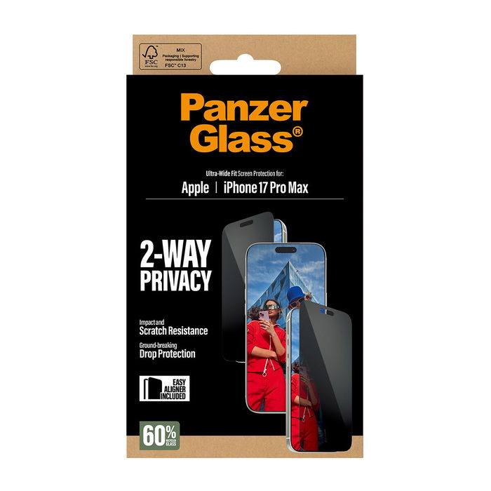 Protection pour Écran Panzer Glass PG75492 Apple iPhone 17 Pro Max