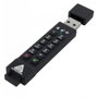 Apricorn Aegis Secure Key 3z 32GB - Clé USB 3.1 sécurisée avec chiffrement matériel AES 256-bit et clavier alphanumérique
