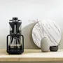 Melitta Epour 1024-11 Cafetière filtre avec douchette rotative 360°, 1515 W pour 2 à 8 tasses, écran tactile, fonction pré-infusion - Noir/Chrome
