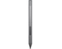 Lenovo Slim Pen, 9.5 mm, stylet rechargeable avec sensibilité à la pression et à l'inclinaison (4096 niveaux), compatible WGP/MPP/AES, attache magnétique, gris storm