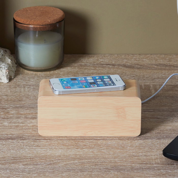 Be Mix Station de charge, réveil, thermomètre et calendrier