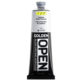 Golden OPEN Peinture Acrylique Jaune Cadmium Primulo