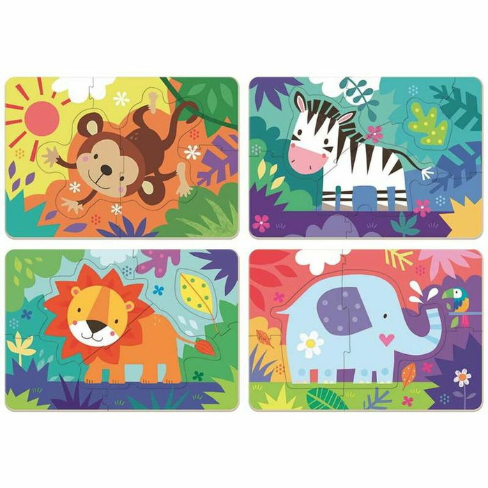 Educa My First Puzzles Animaux de la Jungle Educa My First Puzzles Animaux de la Jungle