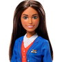 Barbie Mattel - Poupée HYT60 - Stewardess / Hôtesse de l'air - Taille Fashion - avec Malette et Accessoires de Voyage