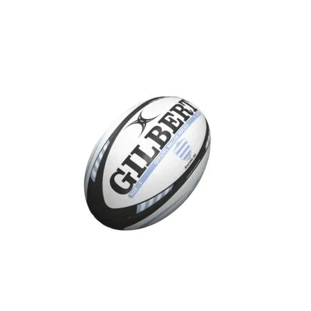 Gilbert Racing 92 Ballon de rugby réplique taille 5, design officiel, durable pour entraînement et collection Gilbert Racing 92 Ballon de rugby réplique taille 5, design officiel, durable pour entraînement et collection