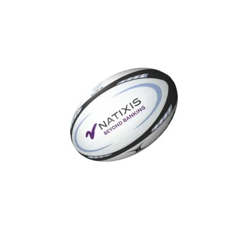 Gilbert Racing 92 Ballon de rugby réplique taille 5, design officiel, durable pour entraînement et collection Gilbert Racing 92 Ballon de rugby réplique taille 5, design officiel, durable pour entraînement et collection