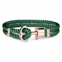 Paul Hewitt Bracelet en Nylon Vert PH-PH-N-R-G-XS