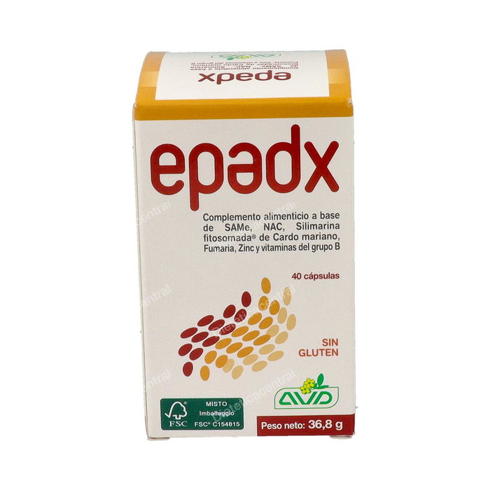 AVD REFORM Epadx 40 gélules Complément Alimentaire Foie SAMe NAC Silimarine AVD REFORM Epadx 40 gélules Complément Alimentaire Foie SAMe NAC Silimarine