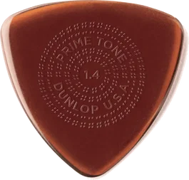 DUNLOP Pack de 12 médiators Primetone® Sculpted Plectra Triangle - 1,4 mm