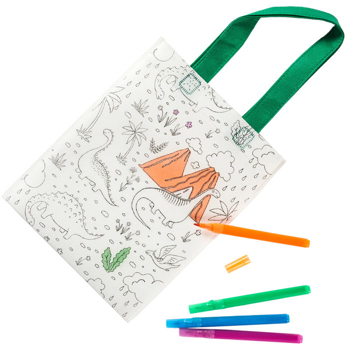 Jeux 2 momes Lot de 4 sacs à colorier avec marqueurs Jeux 2 momes Lot de 4 sacs à colorier avec marqueurs