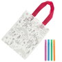Jeux 2 momes Lot de 4 sacs à colorier avec marqueurs