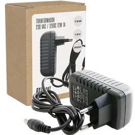 BX3 Alimentation LED 230V AC / 12V DC 12W 1A Transformateur pour Ruban LED Luminaires 12V, BX3-KDTR1212W
