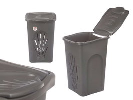 Stefanplast Pongotodo Primavera 50L Antracite Plastique 37x56x38.5 cm (Set de 6)