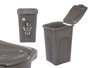 Stefanplast Pongotodo Primavera 50L Antracite Plastique 37x56x38.5 cm (Set de 6)