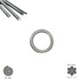 WOLFPACK LINEA PROFESIONAL Câble Galvanisé 2 mm - 25 Mètres