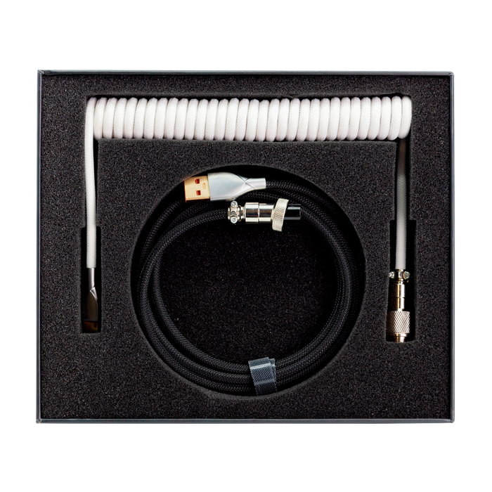 Phoenix Kioru Cable Aviateur En Spirale USB Type C pour Clavier Mécanique Phoenix Kioru Cable Aviateur En Spirale USB Type C pour Clavier Mécanique