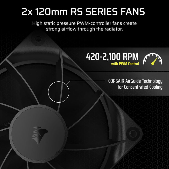 Corsair Nautilus 240 RS Black Corsair Nautilus 240 RS Black