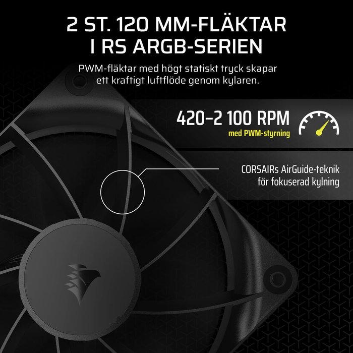 Corsair Nautilus 240 RS Black Corsair Nautilus 240 RS Black