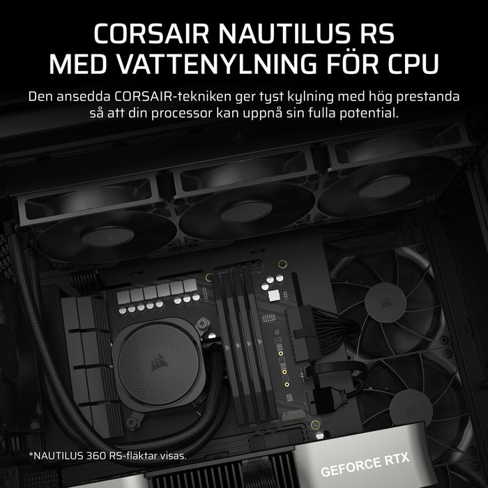 Corsair Nautilus 240 RS Black Corsair Nautilus 240 RS Black