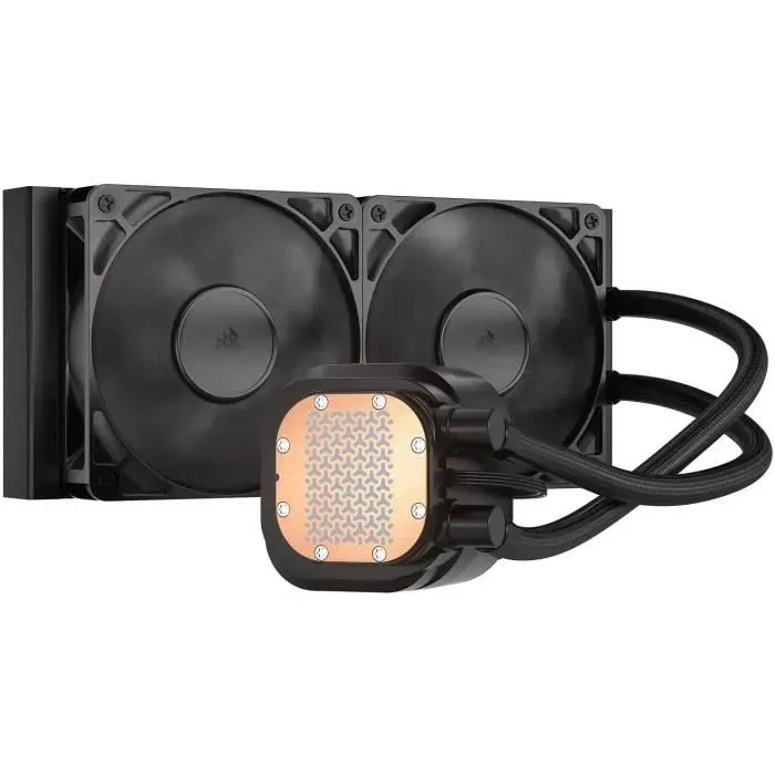 Corsair Water Cooling NAUTILUS 240 CW-9060088-WW, Système de Refroidissement Liquide Tout-en-Un avec Ventilateurs, Radiateur 240mm, Noir